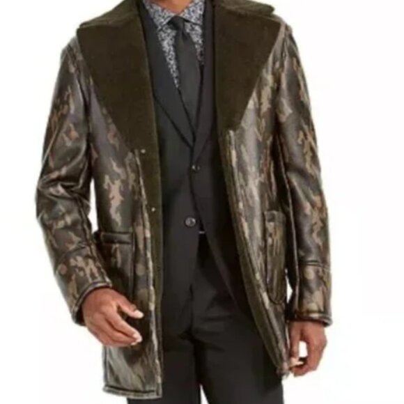 TALLIA Men's Camouflage Overcoat - Medium - NWT - Picture 2 of 6